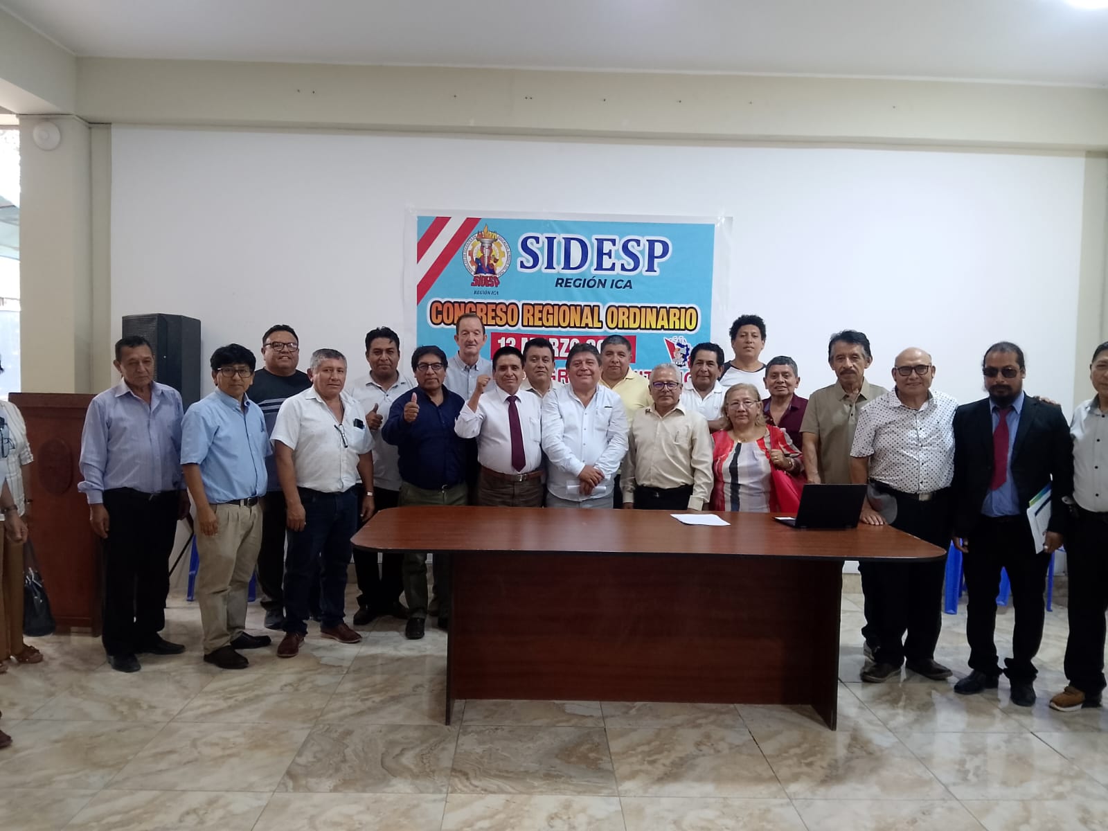 CER SIDESP ICA. en su X congreso regional ordinario