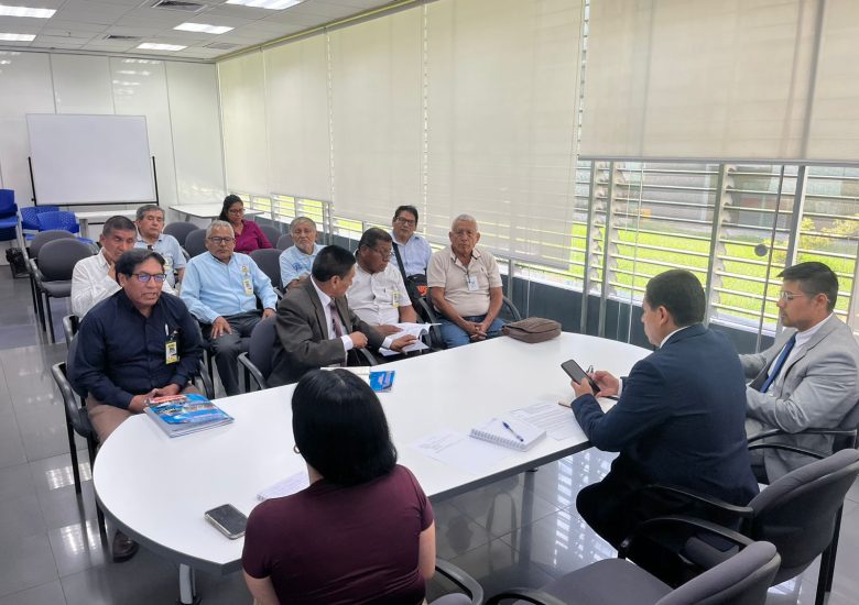 Se continúa el trabajo con el Vice Ministro del Minedu Dr. Navarro Pando